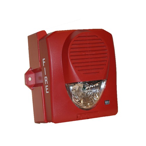 120VAC HORN/STROBE RED