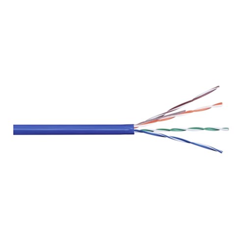 CAT6 BLUE 1000FT NO SPLINE