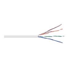 CAT6R WHITE 1000FT NO SPLINE