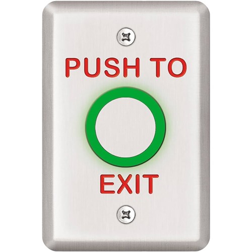 REQUEST TO EXIT SWITCH BI-COLOR VANDAL