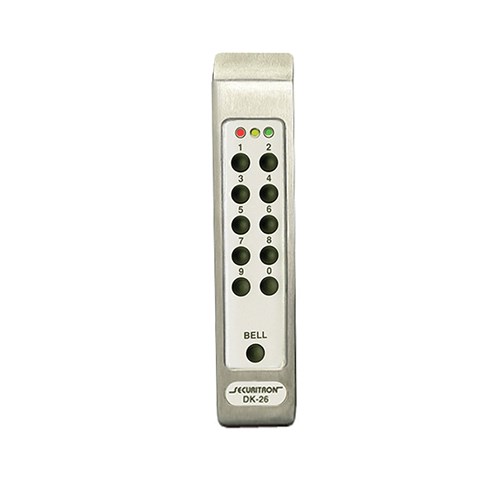 DIGITAL KEYPAD-PAD NARROW STILE STAINLES