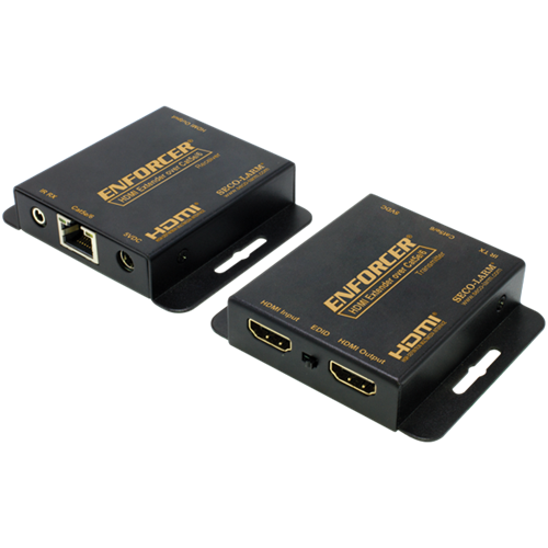 HDMI OVER SINGLE CAT5E/6. EXTENDS RANGE