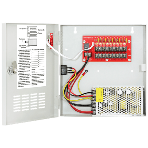 12VDC SWITCHING CCTV PWR,9 OUT