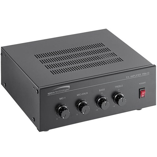 30W CONTRACTOR SERIES PA AMPLIFIER UL LI