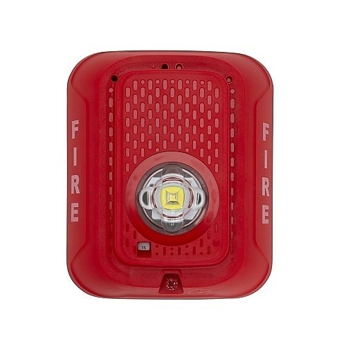 LED STROBE, INDOOR, WALL, RED, FIRE