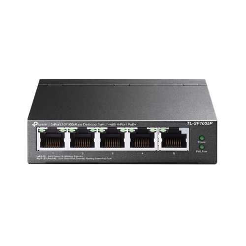 5 PORT/4 PORT POE+ 250M POE