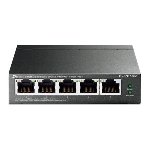 5-PORT GIGABIT EASY SMART SWITCH WITH 4