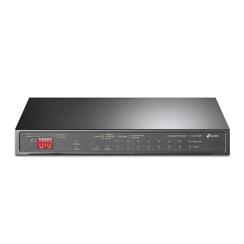 10 PORT GIG DESKTOP POE SWITCH