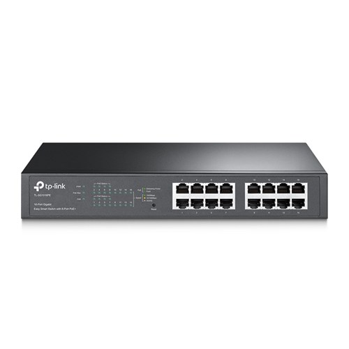 16 PORT GIGABIT SWITCH WITH 8