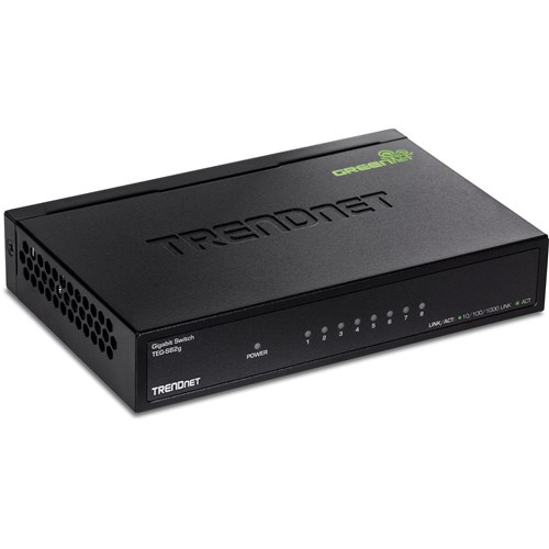 8-PORT GIGABIT GREENNET SWITCH /W META