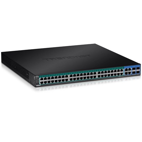 52-PORT GIGABIT WEB SMART POE+ SWITCH