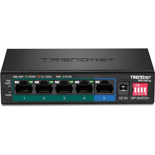 5-PORT GIGABIT POE+ SWITCH (60W)