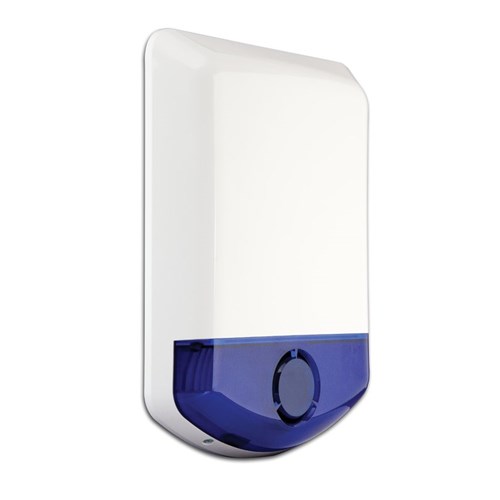 2 WAY WIRELESS OUTDOOR SIREN W/BLUE STRO