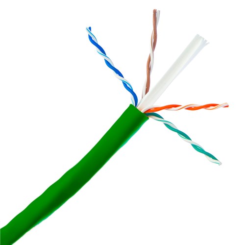 23AWG 4PR 600MHZ CMP - GREEN