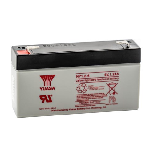 BATTERY:6VOLT;1.2AH