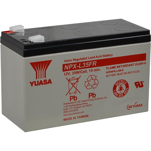 BATTERY 12V 8AH F2 TERMINAL