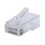 100PK FASTCRIMP CAT6 RJ45 MODULAR PLUGS