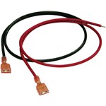 BATTERY LEADS RED/BLACK 18"