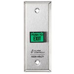 NARROW ILLUMINATED EXIT BUTTON