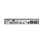 (NDAA) H.265 8CH 4K NVR W/8CH BUILT-IN P