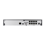 Wisenet A Series 8CH PoE NVR, 4TB Hard