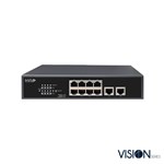 8PORT POE W/2XGB COMBO PORT