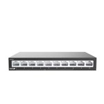 8-PORT POE SWITCH W/2 UPLINK PORTS